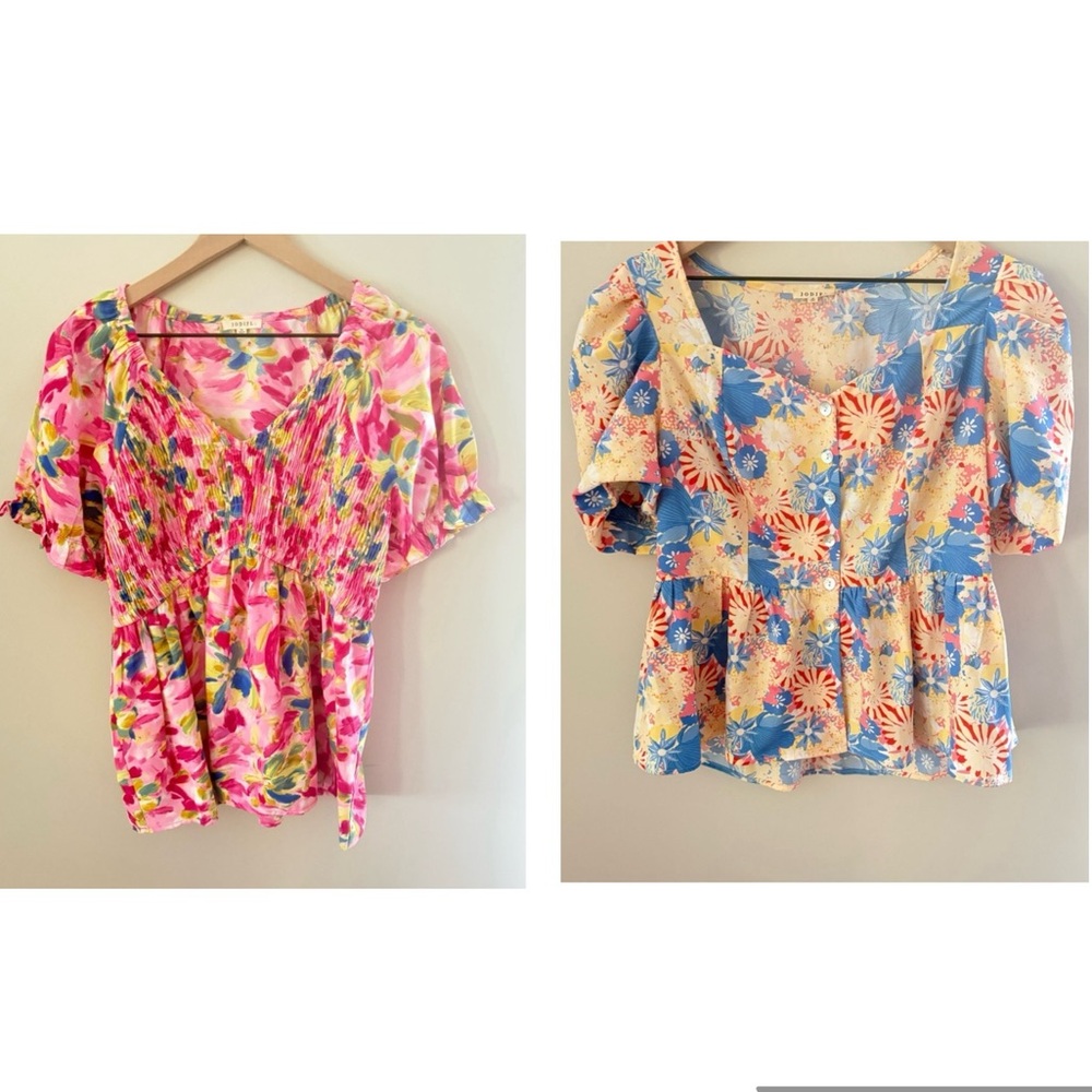 Jodifl Size Medium Women’s Colorful Blouses